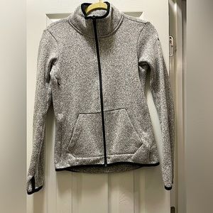 Grey Nike zip-up